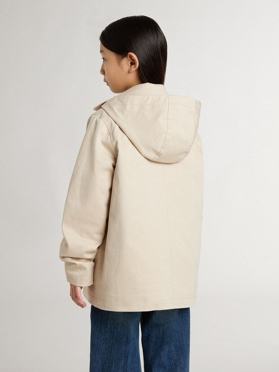 trenchcoat voor kinderen met uitneembaar binnenvest.
