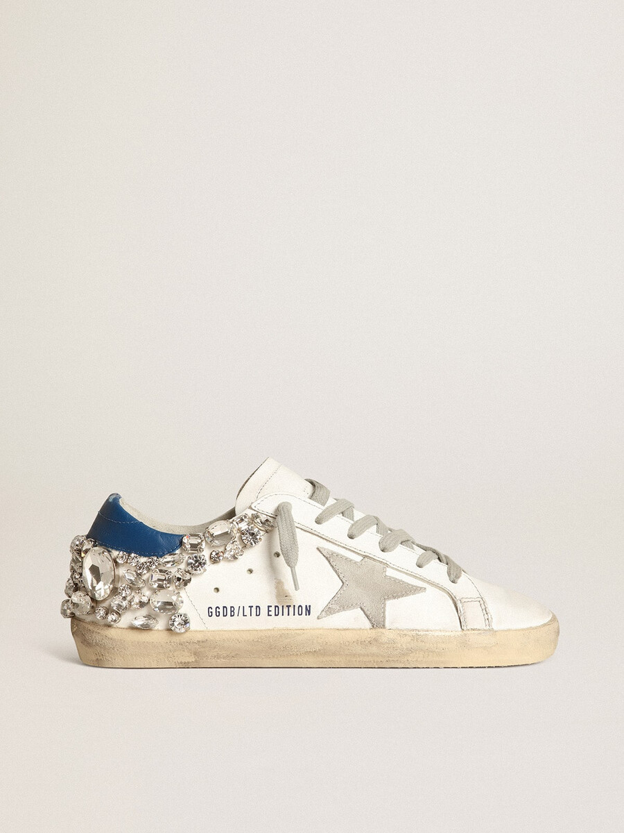 superster sneakers met strasssteentjes voor dames