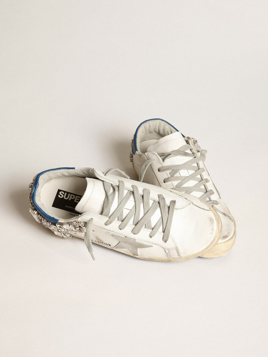 superster sneakers met strasssteentjes voor dames