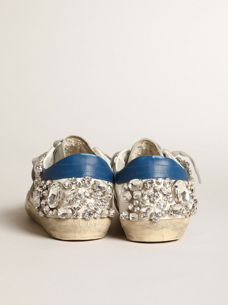 superster sneakers met strasssteentjes voor dames